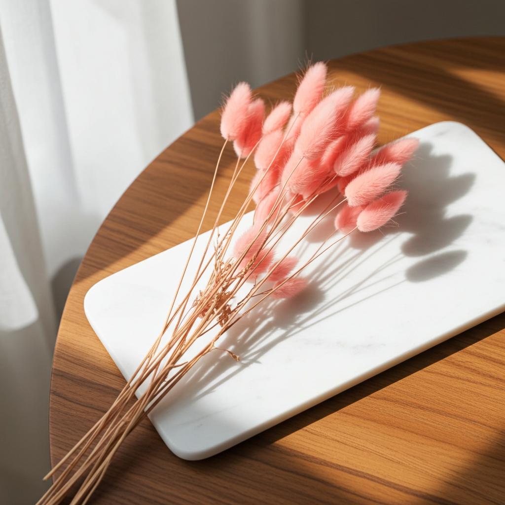 Sušený Lagurus růžový – jemná a romantická dekorace pro kytice, věnce a aranžmá